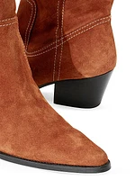 June 40MM Suede Boots