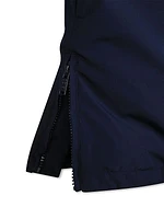 Little Girl's & Girl's Zip-Up Bomber Long Jacket