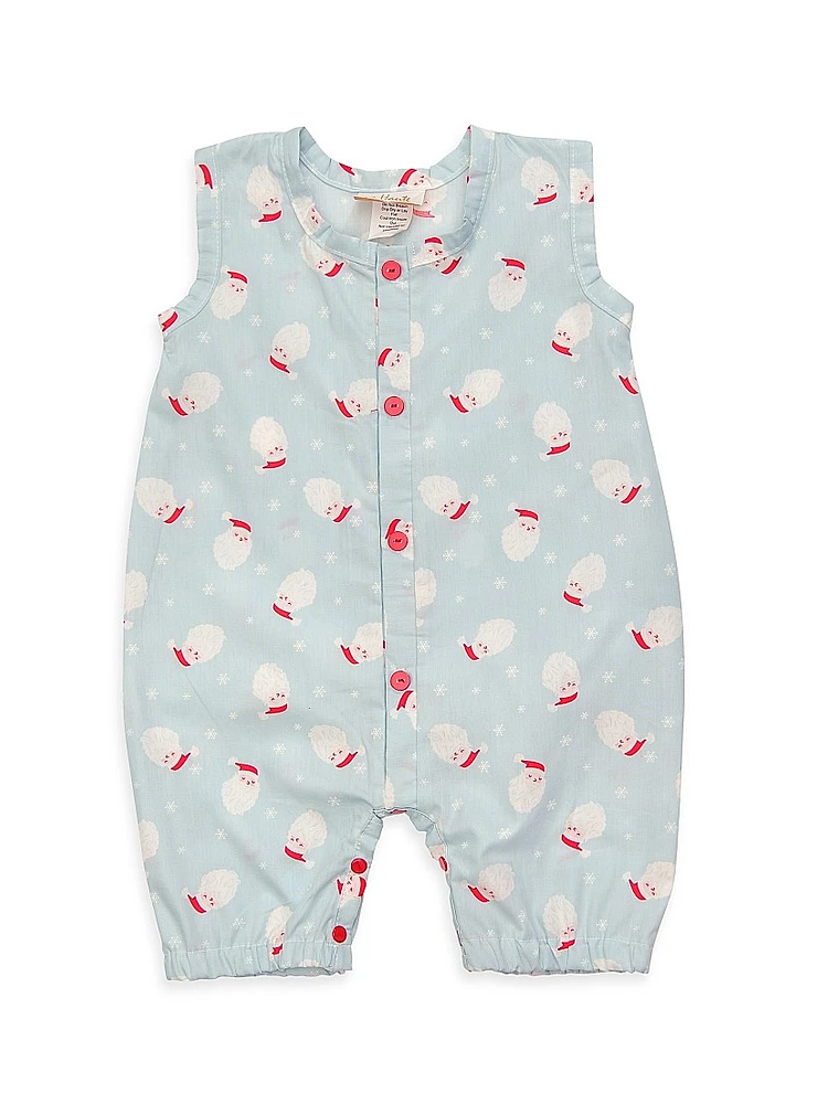 Baby's Dear Santa Coveralls