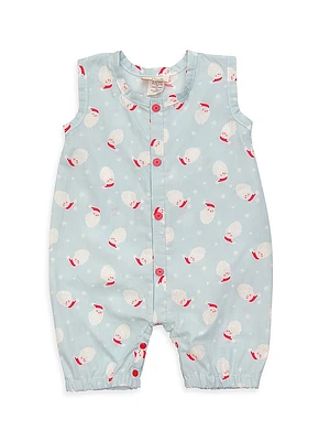 Baby's Dear Santa Coveralls