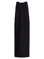 Tucked Strapless Dress