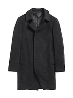 Archers Wool & Cashmere-Blend Coat