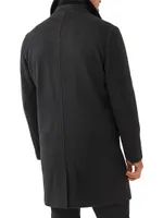 Archers Wool & Cashmere-Blend Coat