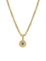 Evil Eye Amulet in 18K Yellow Gold