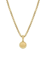 Evil Eye Amulet in 18K Yellow Gold