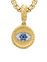Evil Eye Amulet in 18K Yellow Gold