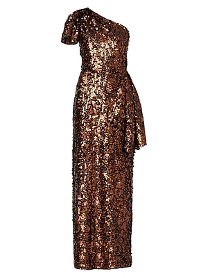 Tiana Sequined Maxi Dress