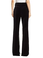 Velvet Belted Suiting Pants
