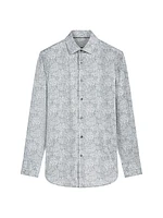 OoohCotton® Tech James Leaf Long-Sleeve Shirt