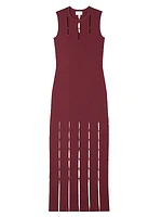 Evening Beaded Knit Gown