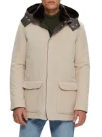 Shearling Lamb Lined Parka Jacket