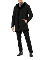 Reversible Shearling Lamb Parka Jacket
