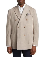 COLLECTION Wool Double-Breasted Sport Coat