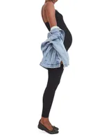 The Body Rib Maternity Unitard Jumpsuit