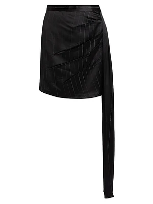 Viola Satin Miniskirt
