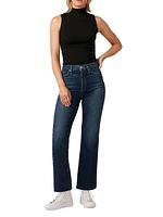 Faye High-Rise Boot-Cut Jeans