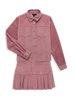 Girl's Corduroy Skort