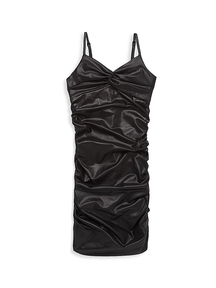 Girl's Ruched Dress