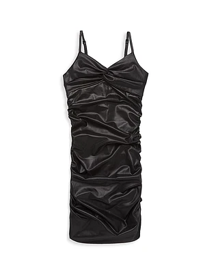 Girl's Ruched Dress