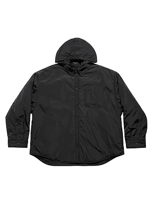 Oversized Shirt Parka