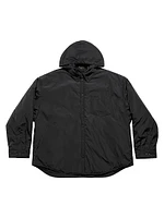 Oversized Shirt Parka