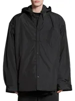 Oversized Shirt Parka