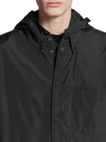 Oversized Shirt Parka