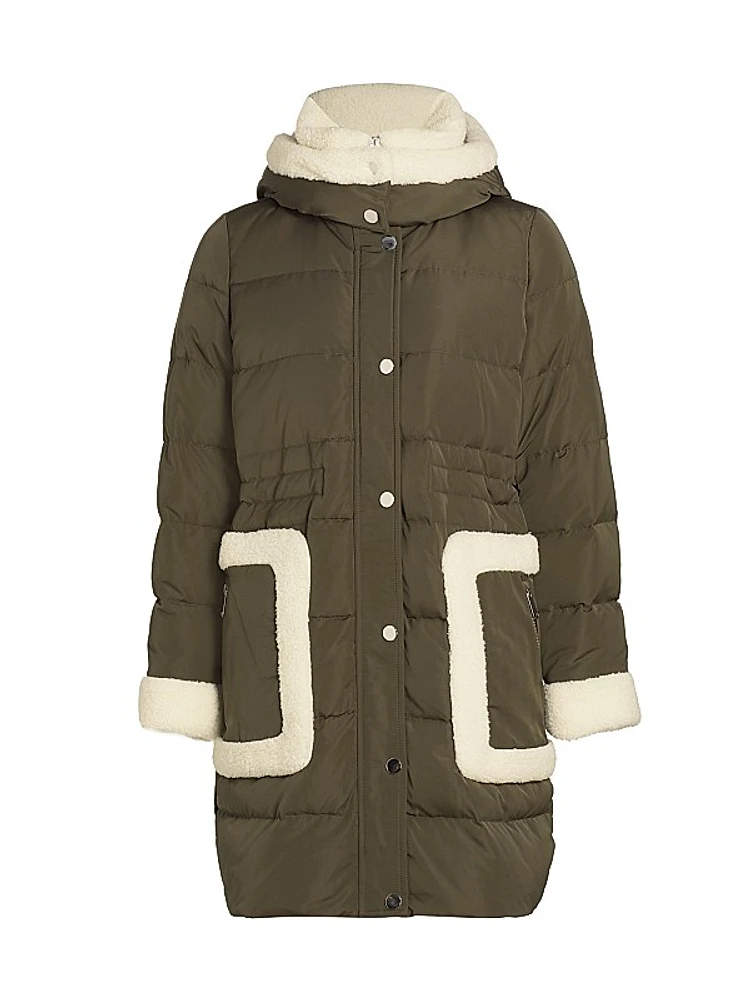 Liz Sherpa-Trim Puffer
