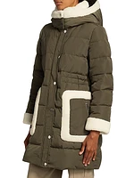 Liz Sherpa-Trim Puffer