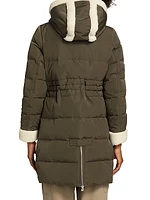 Liz Sherpa-Trim Puffer