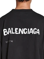 Hand Drawn T-Shirt Large Fit