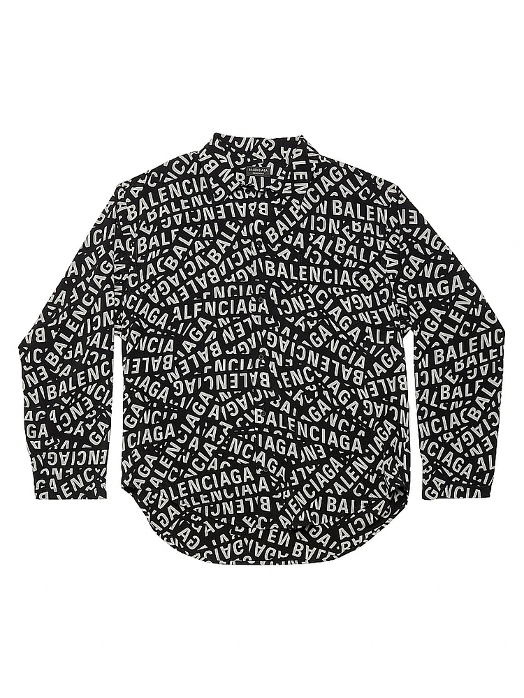 Logo Strips Minimal Shirt Fit