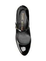 Vivienne 35MM Leather Mary Jane Pumps