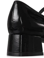Vivienne 35MM Leather Mary Jane Pumps
