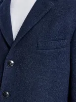 Wool & Cashmere Tailored Coat