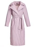 Belted Nylon Coat