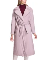 Belted Nylon Coat