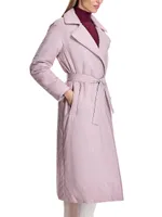 Belted Nylon Coat