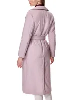 Belted Nylon Coat