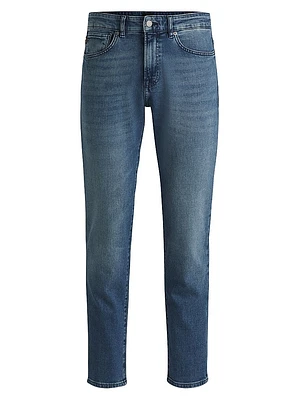 Regular-Fit Jeans Comfort-Stretch Denim