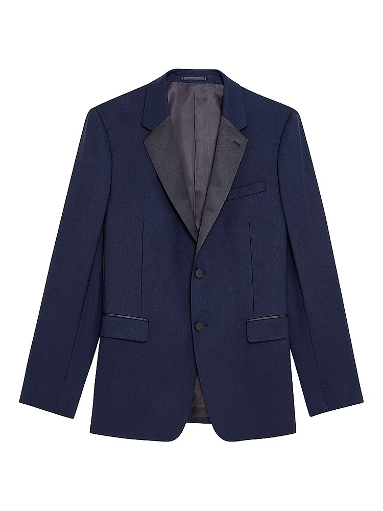 Chambers Wool Two-Button Tuxedo Jacket
