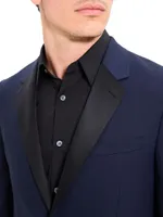 Chambers Wool Two-Button Tuxedo Jacket