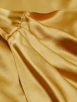Martine Silk Halterneck Minidress