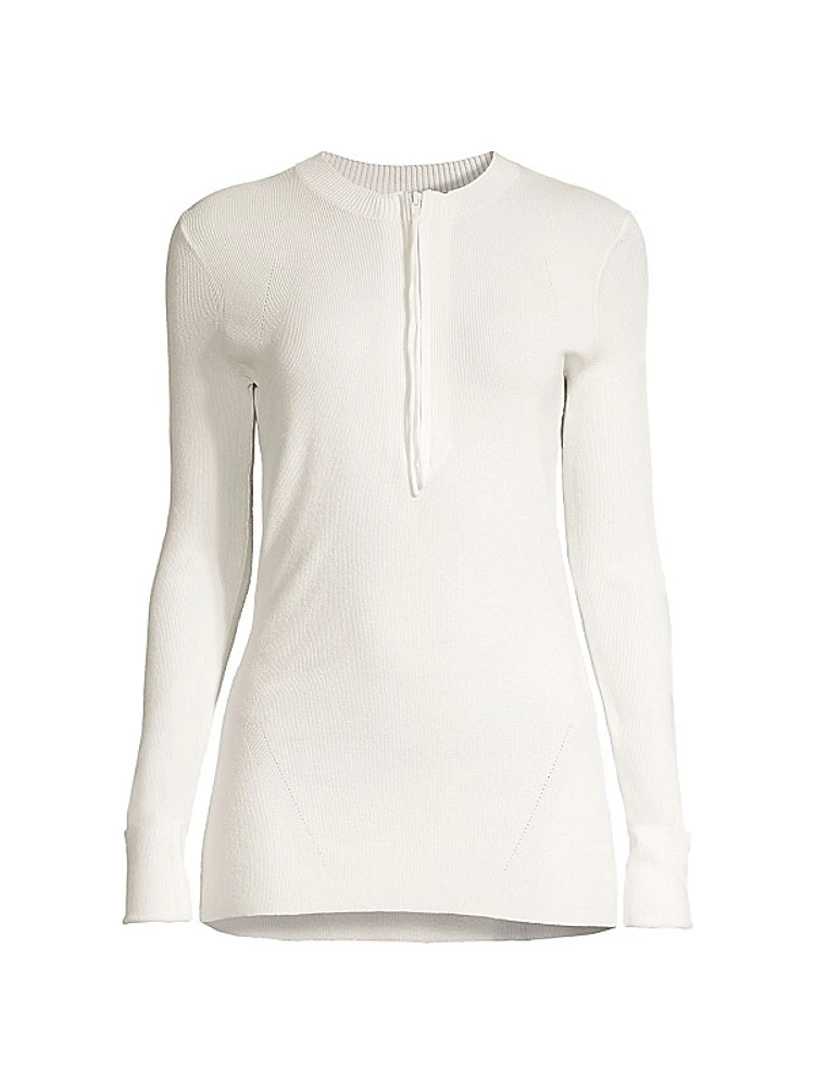 Stiletto Half-Zip Sweater