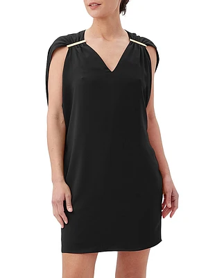 Kanpeki Hardware Cape Minidress