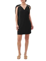 Kanpeki Hardware Cape Minidress