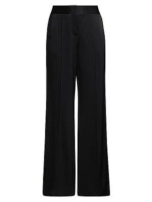 Andi Pleated Wide-Leg Pants