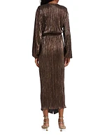Sutton Metallic Maxi Dress
