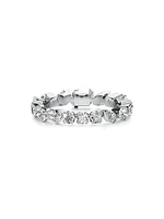 Meta 18K White Gold & 1.82 TCW Lab-Grown Diamond Eternity Ring