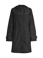 Zip-Front Hooded Anorak